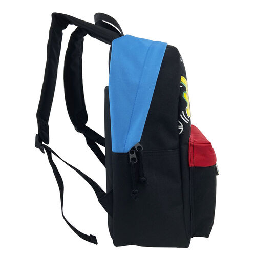Pokemon Pikachu 40Cm Backpack 1 Large Compartment Fit A4