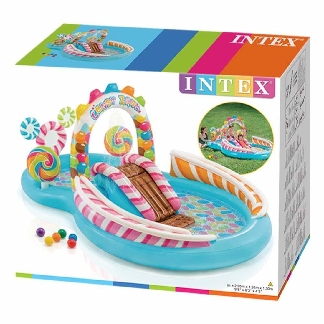 Candy Zone Play Center 2.95M X 1.91M X 1.3M