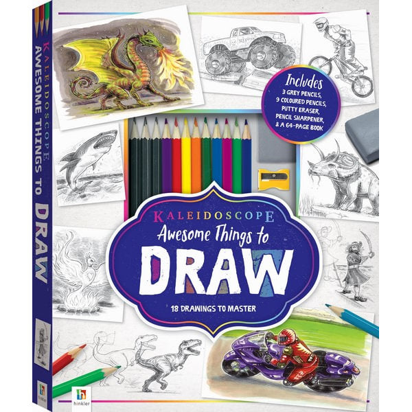 Colouring Kit Funky Things To Draw