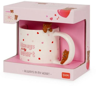 Legami Stoneware Cup - Too Cute to Handle