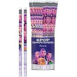 K-pop Demon Hunters Hunter X HB Graphite Pencil with Eraser