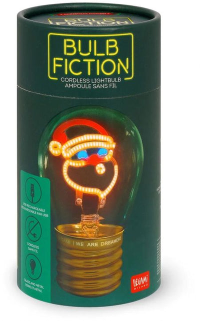 Legami Bulb Fiction Santa Claus Light Bulb Table Lamp