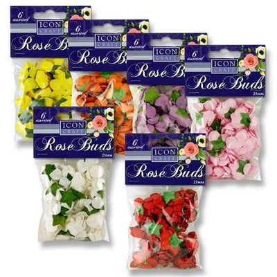 Rose Buds 25Mm X 1PKT
