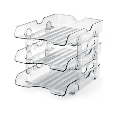 Triple Document Tray Transperant