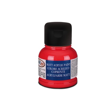 Acrylic Paint 50Ml - Carmine Red