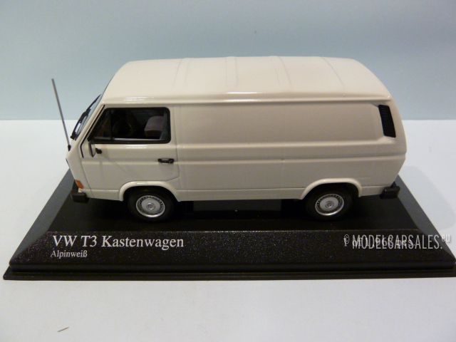 Vw T3 Transporter White 1:43