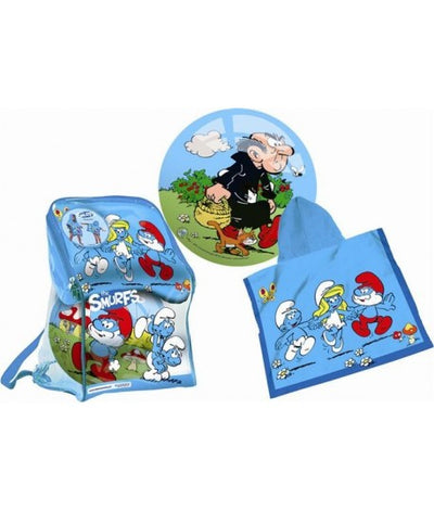 Smurfs Ball And Poncho Set
