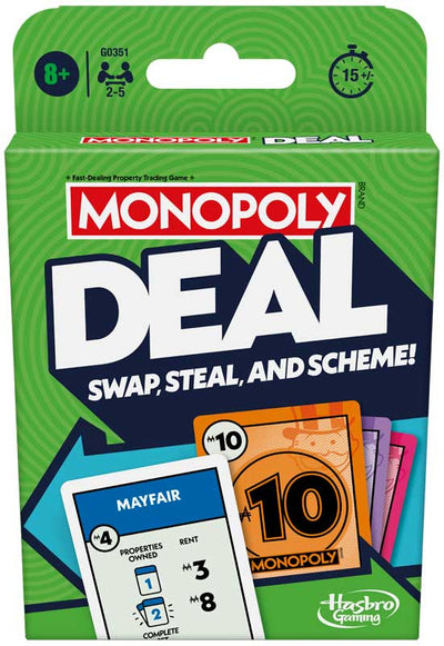 Monopoly Deal Card Game 