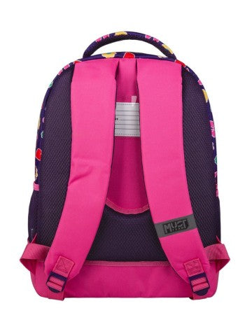 Must Disney Minnie Mouse Cutie Primary School Backpack 2 zip fit A4