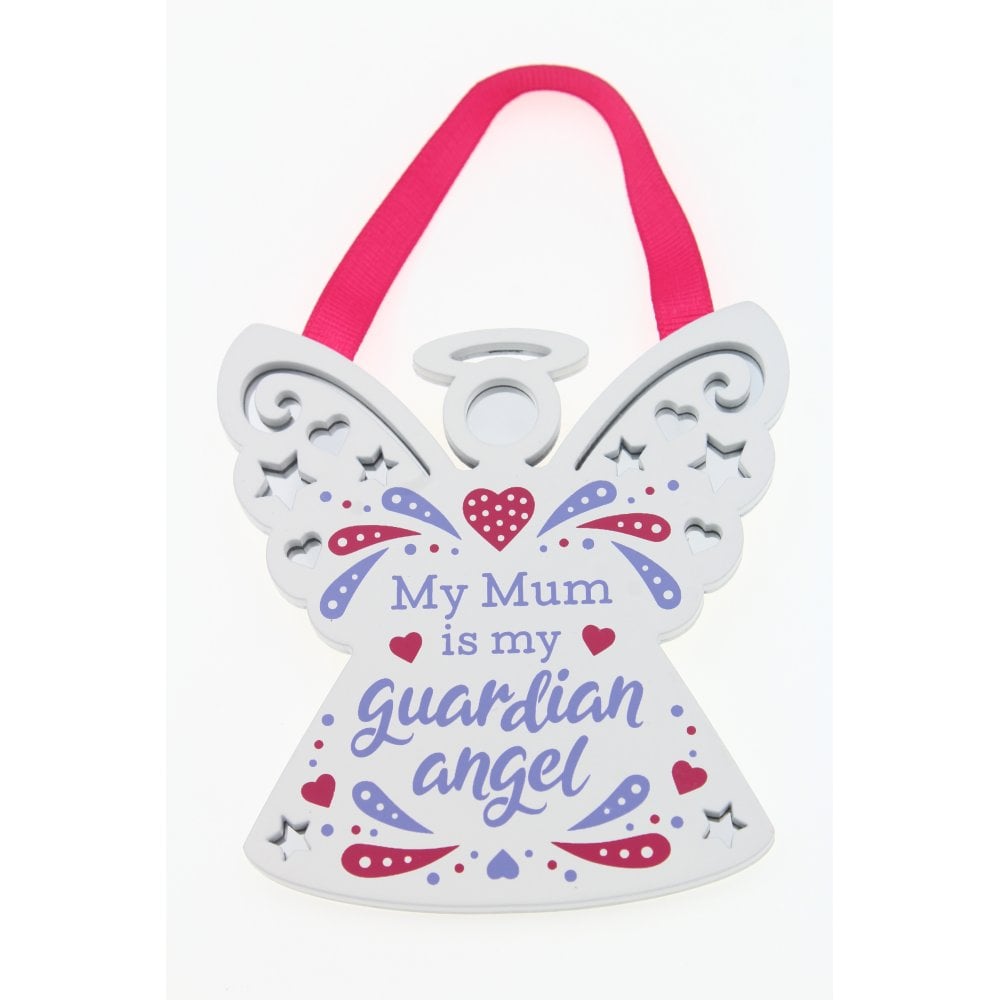 Hanging Plaque - My Mum Is My Guardian Angel