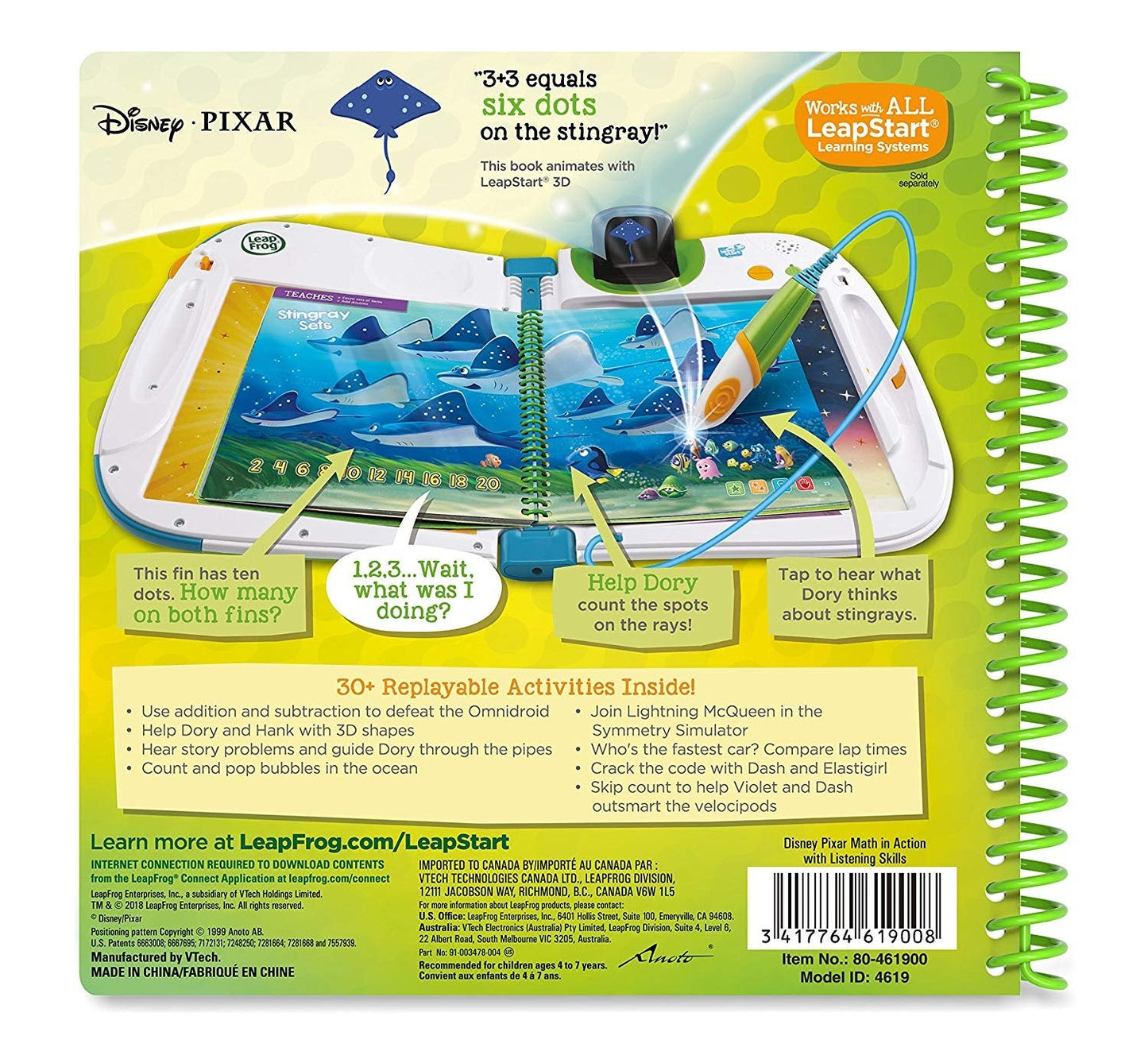 Leap Start Book 3D - Math In Action Level 3