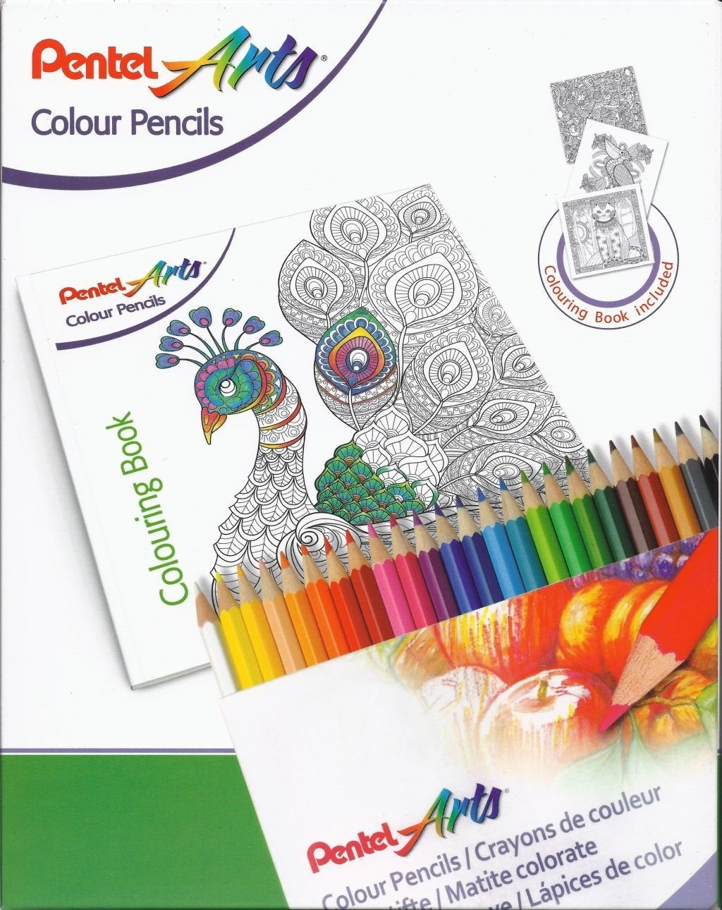 Pentel Arts Colour Pencils
