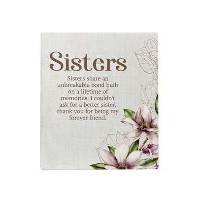 Ceramic Plaque Precious Quote - Blossom Sister Verse