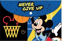 Mickey Mouse A4 Button Folder