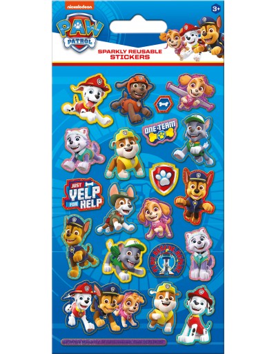 Paw Patrol Reusable Stickers
