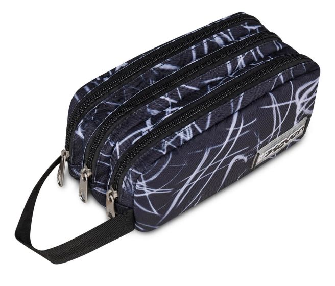 Seven Freethink Boy 3-Zip Pencil Case