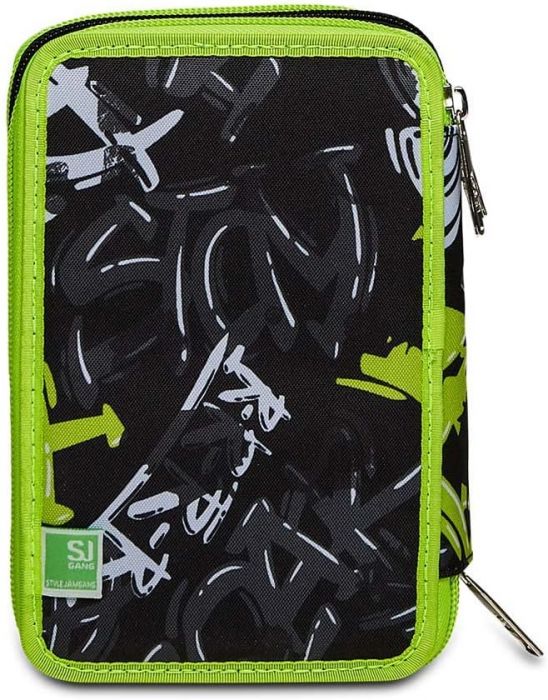 Pencil Case 3 Zip Filled Seven Gang Ever Urby Boy