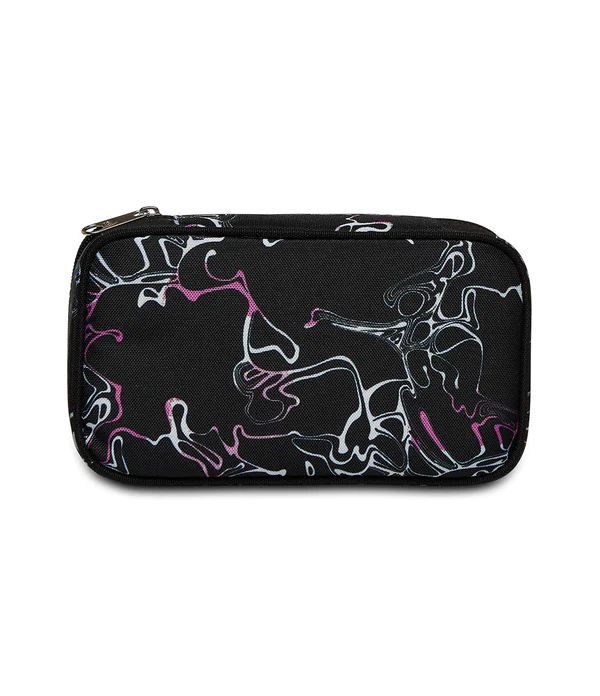 Pencil Case 1 Zip Filled Seven Quick Case Freethink Girl Rose Violet