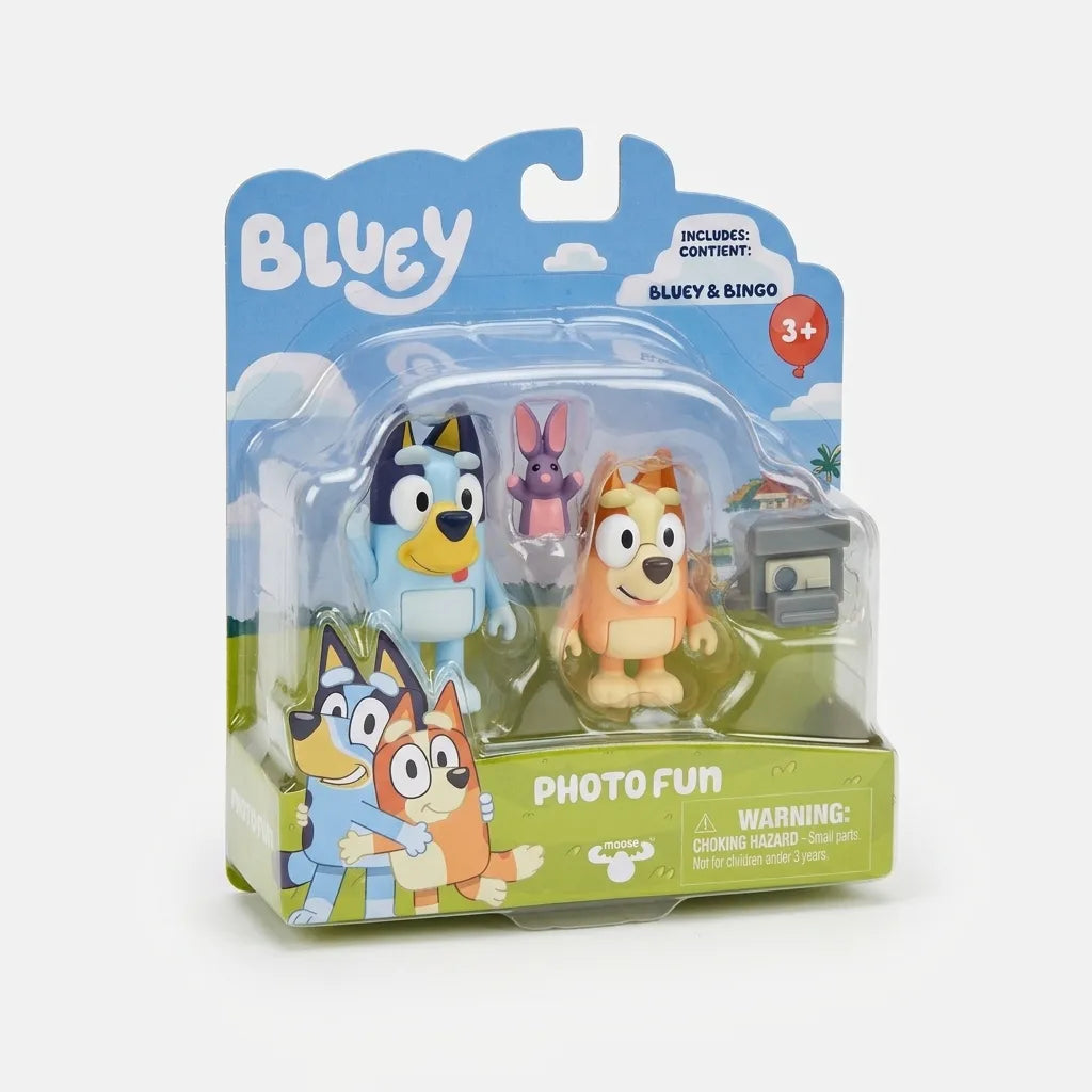 Bluey Photo Fun Figure Set