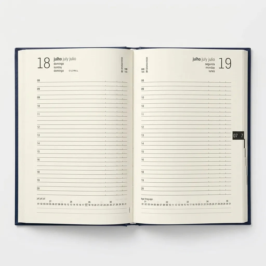 Diary Hard cover 2027 - 1 day a page