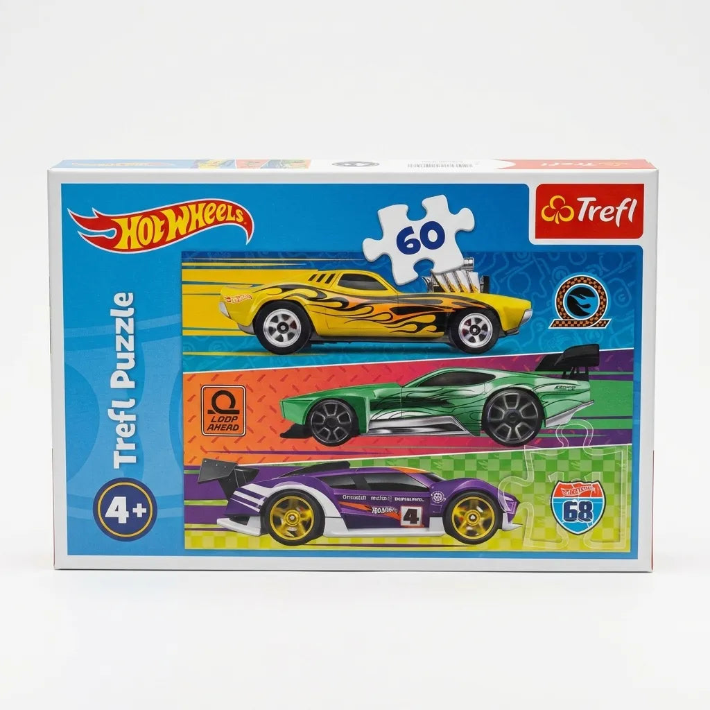 Hot Wheels 60-Piece Puzzle