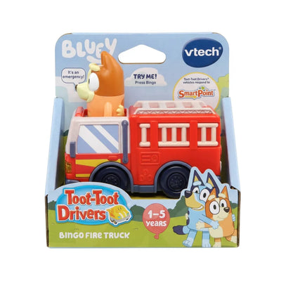 VTech Bluey Toot-Toot Drivers Bingo Fire Truck