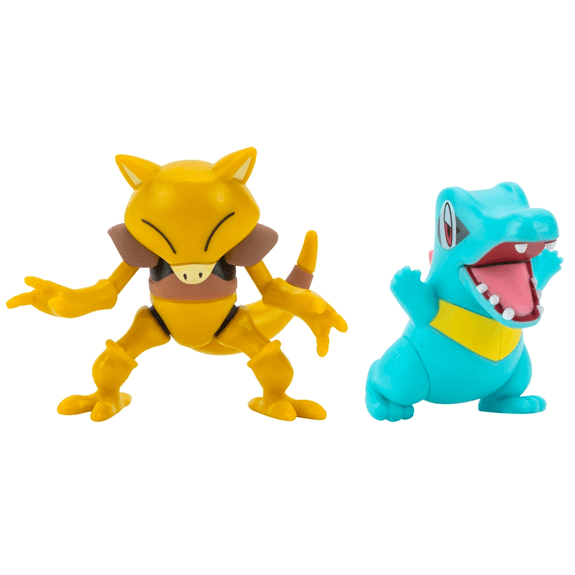 Pokemon Battle Figure - Totodile & Abra