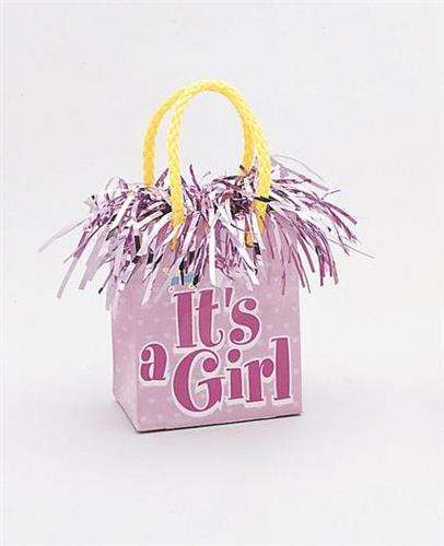 It S A Girl - Heium Balloon Weight