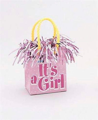 It S A Girl - Heium Balloon Weight