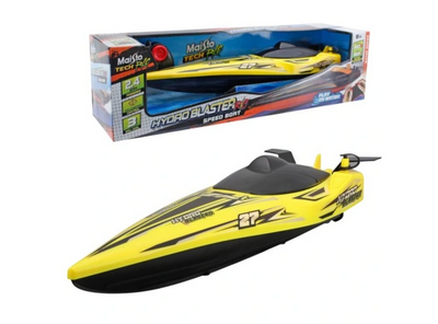 Maisto Radio Control Hydro Blaster Radio Control Boat Yellow