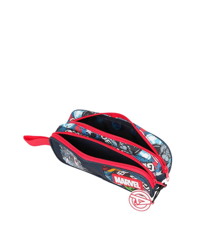 Marvel pencil case 2 compartments
