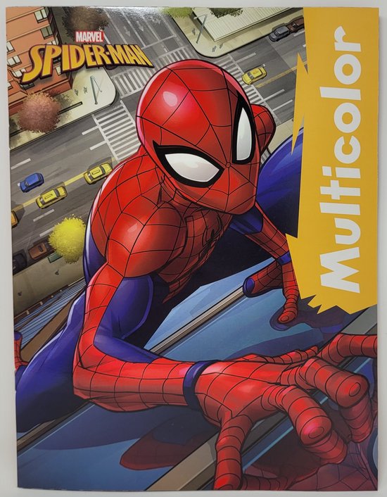 Marvel Spider-Man Colouring Book - Copy Colour – Eduline Malta