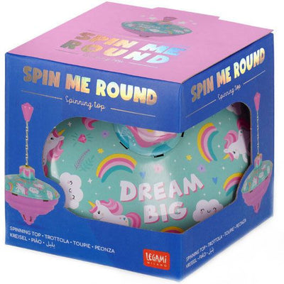 Legami Spinning Top - Spin Me Round - Unicorn