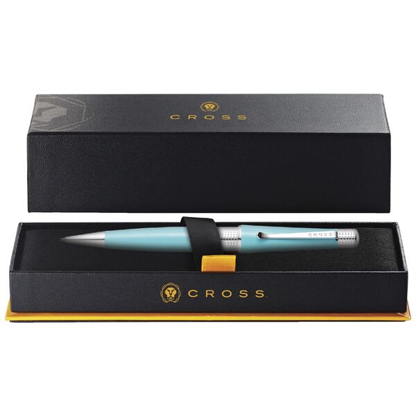 Cross Beverly Sea Foam Blue Laquer Ball Point