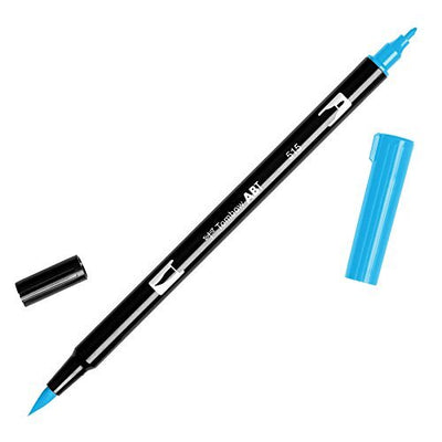 Tombow Dual Brush Pen 515 Light Blue