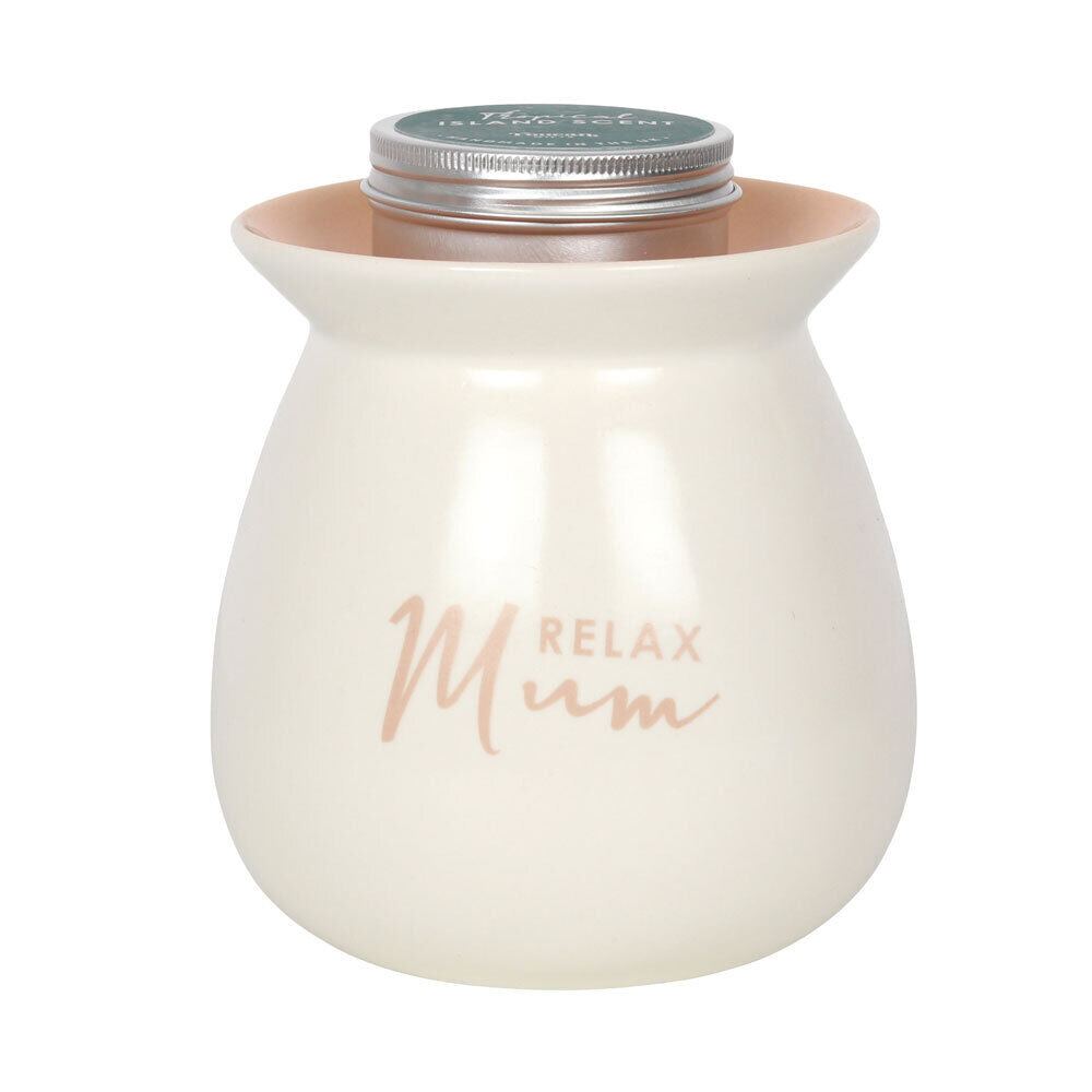Mum Wax Melt Burner Gift Set