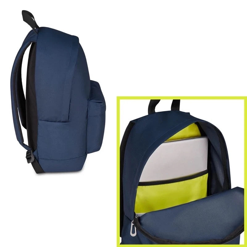 Seven Americano Tech Line Blu Backpack - 1 compartment fit A4
