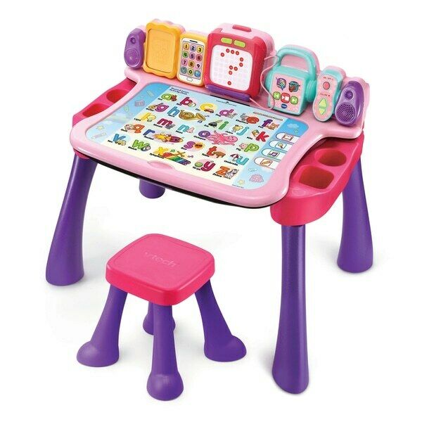 Touch And Learn Activity Desk Pink