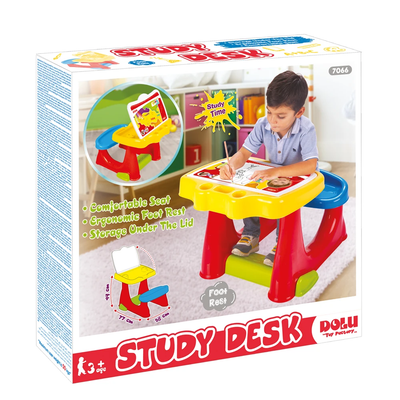 Study Desk Red \ yellow \blue