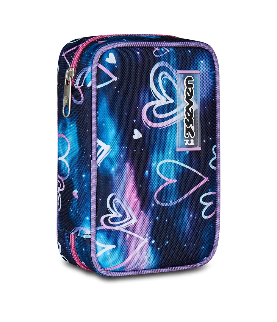 SEVEN GLOOMY HEART Filled pencil case