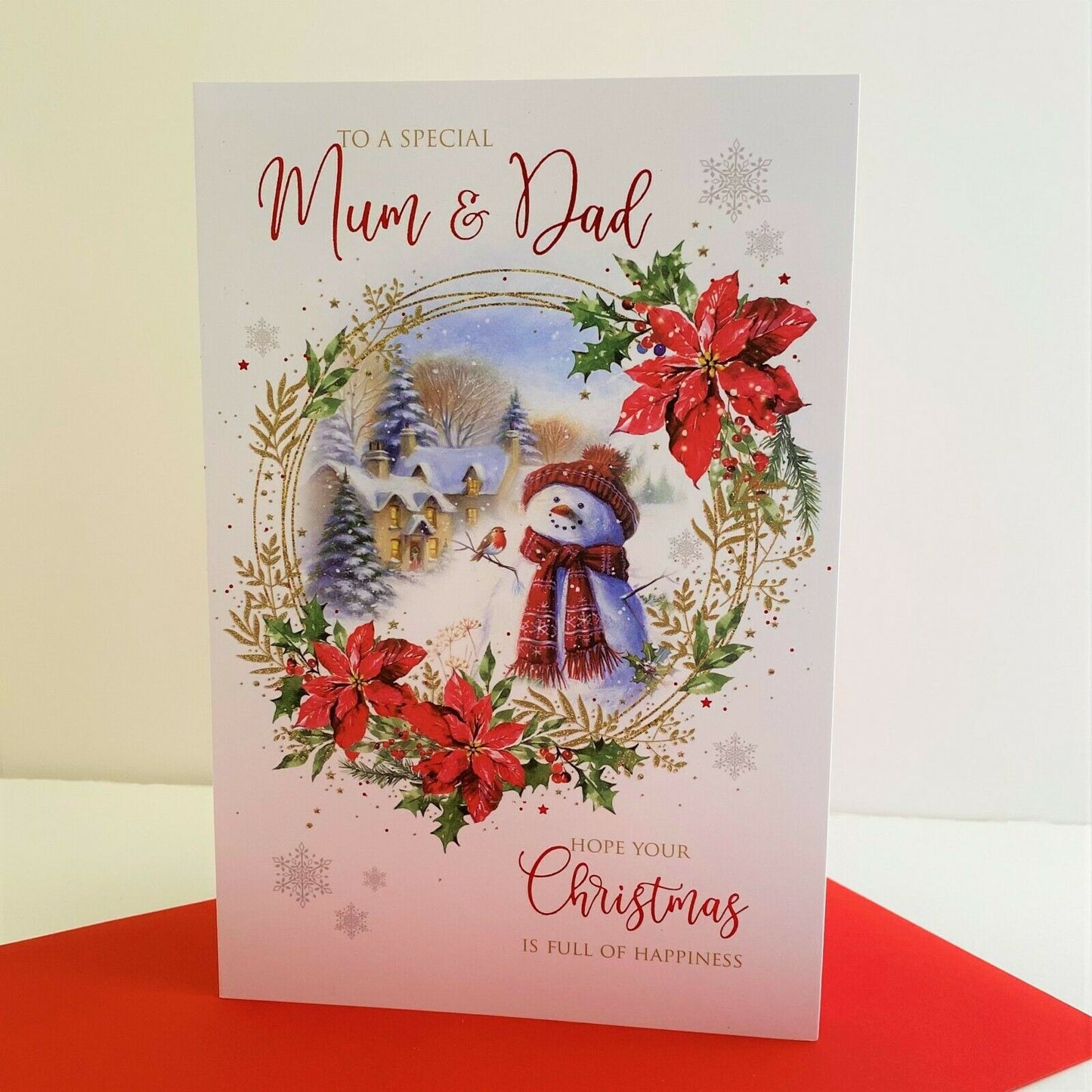 To A Special Mum And Dad At Christmas
