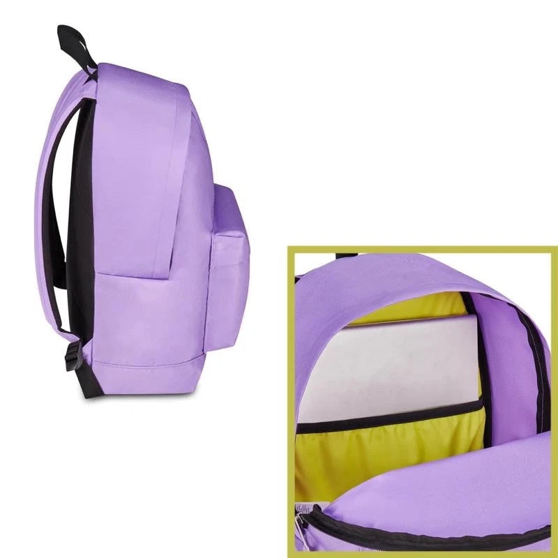 Zaino Seven Americano Tech Line GRS Soft Lillac - 1 compartment fit A4