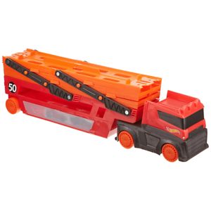 Hot Wheels Mega Red Hauler 50Th