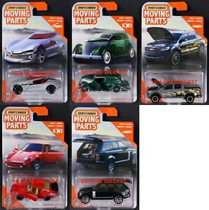 Matchbox - 1pcs of Moving Parts Different Cars