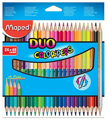 Duo Color Pencils X24
