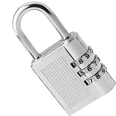 Combination Security 3 Digit Padlock Safe Luggage School Gym Locker Lock