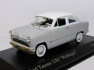 Minichamps Ford Taunus 12M 1957 Grey/White