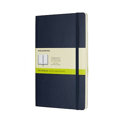 Notebook Plain Saphire Blue Soft A5