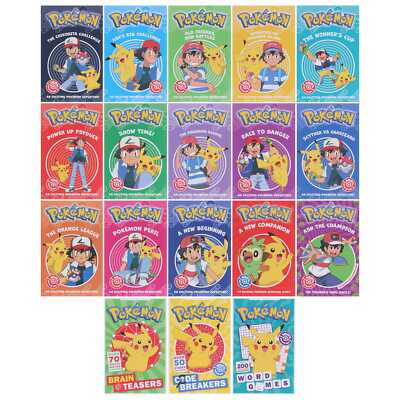 Pokemon Mega Collection 18 Books Box Set