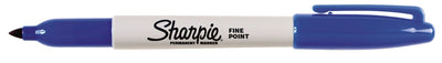 Sharpie Permanent Marker Fine Point Blue